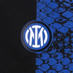 Inter Borse E Zaini^IM BORSA MARE PATTERN BISCIONE NERO