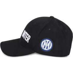 Inter Cappellini^IM CAPPELLINO DA BASEBALL CON VISIERA NERO