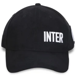 Inter Cappellini^IM CAPPELLINO DA BASEBALL CON VISIERA NERO