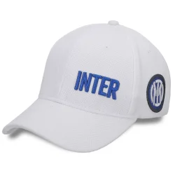Inter Cappellini^IM CAPPELLINO DA BASEBALL CON VISIERA BIANCO