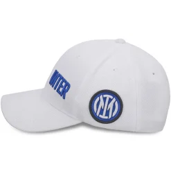 Inter Cappellini^IM CAPPELLINO DA BASEBALL CON VISIERA BIANCO