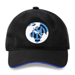 Inter Cappellini|Berretti E Guanti^IM CAPPELLINO WORLD CREST NERO