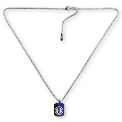 Inter Gioielli^IM COLLANA CON PIASTRINA SILVER