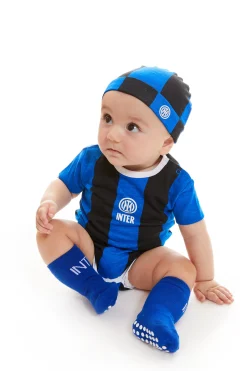 Inter Accessori^IM CUFFIETTA RIGHE NEONATO NERO