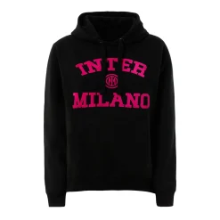 Inter Felpe E Giacche^IM FELPA CAPPUCCIO COLLEGE DONNA NERO