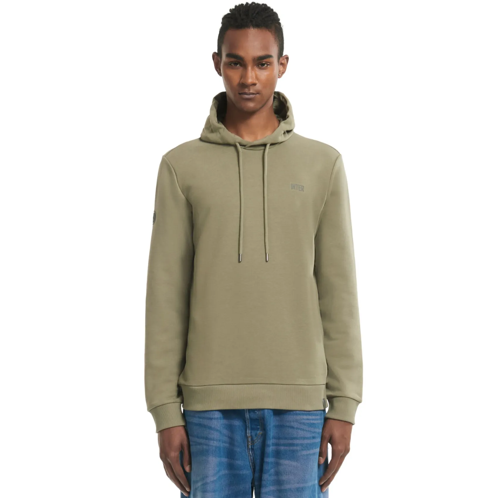 Inter Felpe E Giacche^IM FELPA CON CAPPUCCIO EVERYDAY VERDE MILITARE