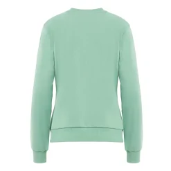 Inter Felpe E Giacche^IM FELPA GIROCOLLO EMBOSSED CREST DONNA VERDE MENTA