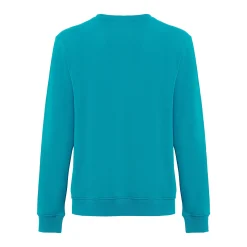 Inter Felpe E Giacche^IM FELPA GIROCOLLO EMBOSSED CREST VERDE PETROLIO