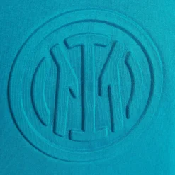 Inter Felpe E Giacche^IM FELPA GIROCOLLO EMBOSSED CREST VERDE PETROLIO