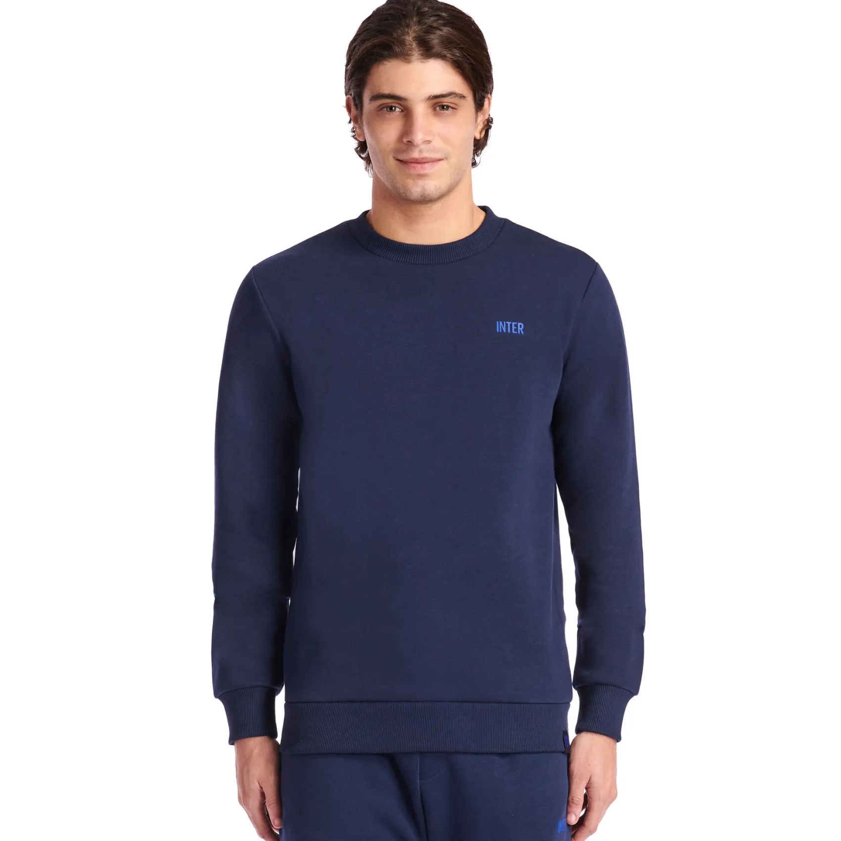 Inter Felpe E Giacche^IM FELPA GIROCOLLO EVERYDAY BLU NAVY