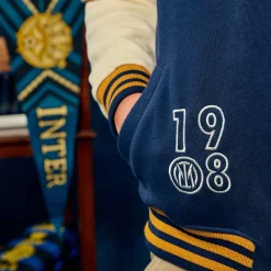 Inter Felpe E Giacche^IM FELPA VARSITY COLLEGE BLU NAVY