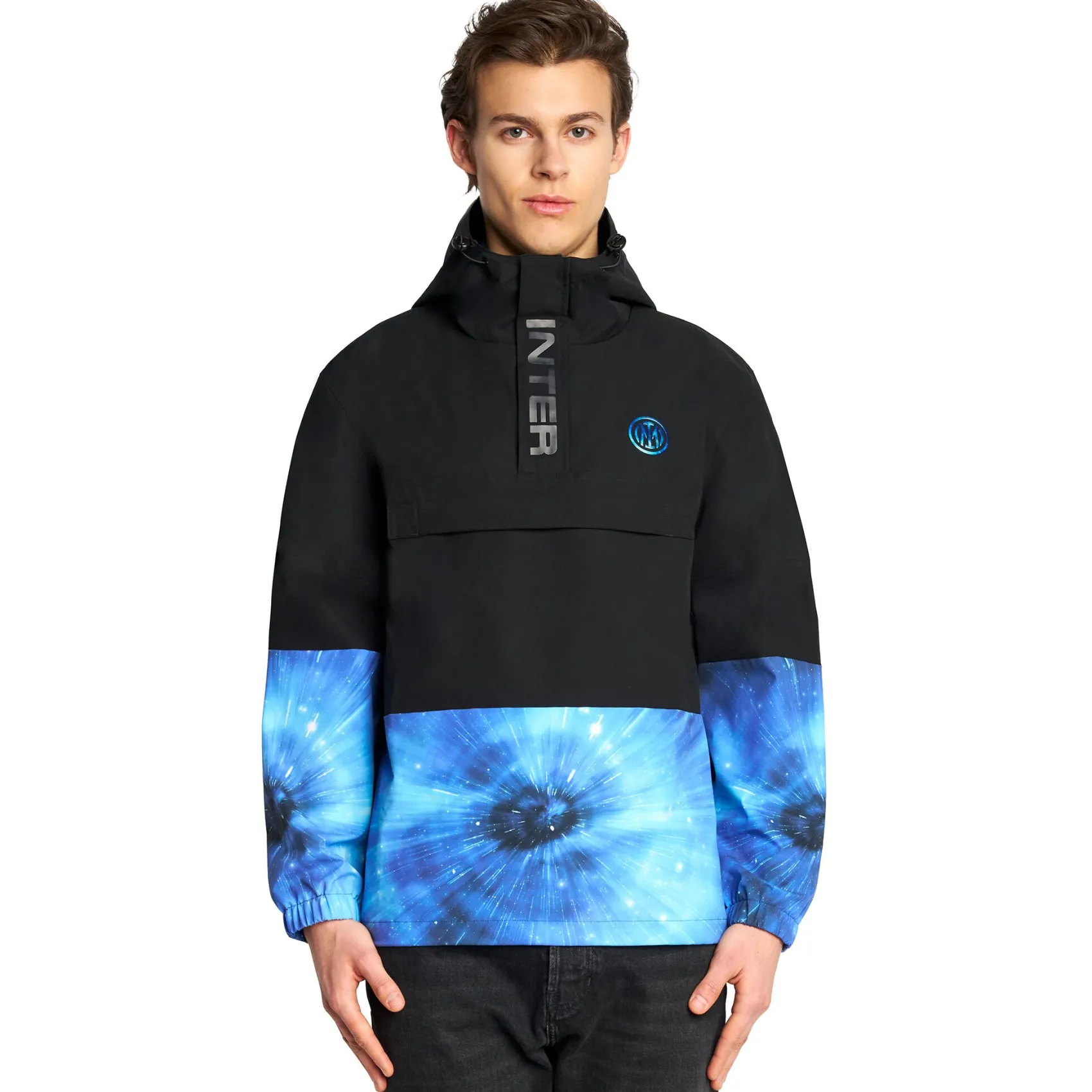 Inter Felpe E Giacche^IM GIACCA A VENTO GALAXY NERO