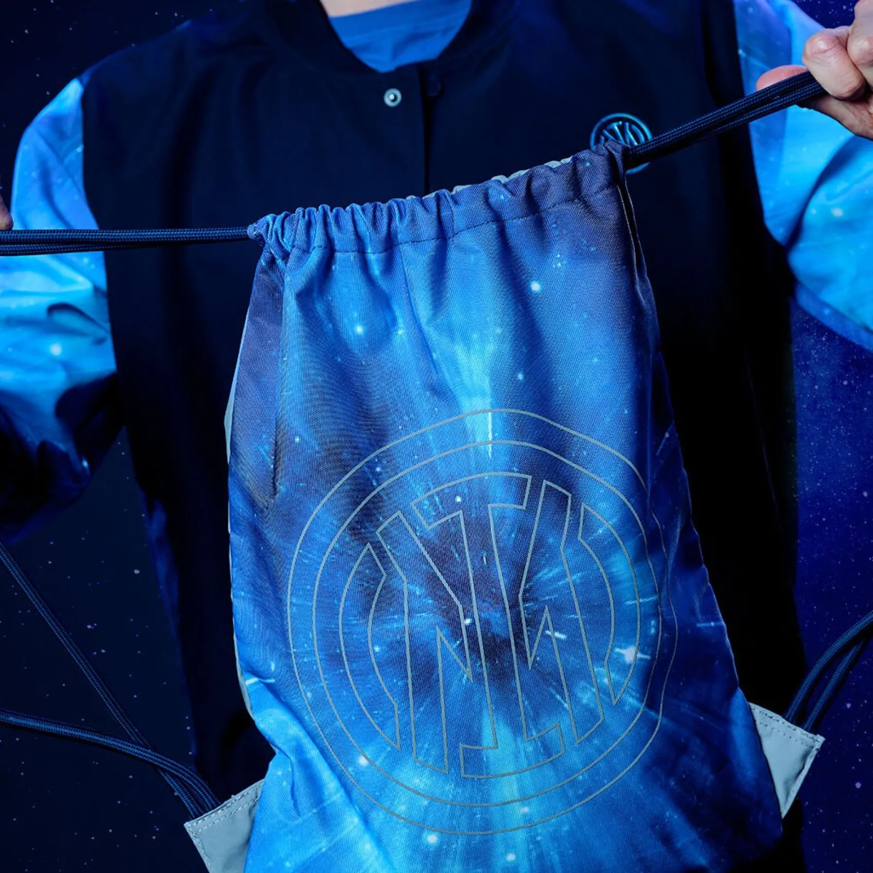 Inter Borse E Zaini^IM GYMSACK GALAXY BLU ROYAL