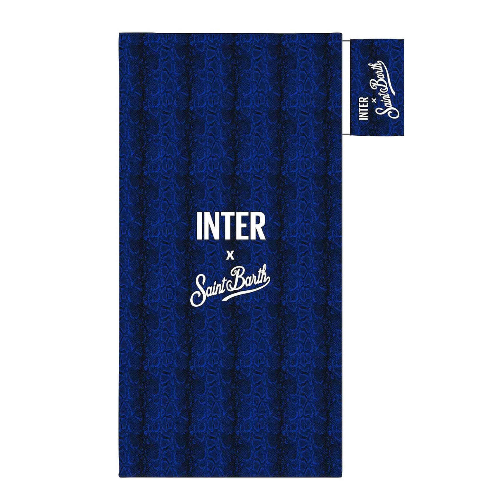 Inter Teli Mare^IM X MC2 SAINT BARTH TELO MARE PATTERN BISCIONE BLU