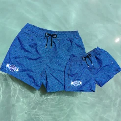 Inter Costumi^IM X MC2 SAINT BARTH COSTUME 2STARS BAMBINO BLU