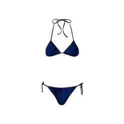 Inter Costumi^IM X MC2 SAINT BARTH BIKINI PATTERN BISCIONE DONNA BLU