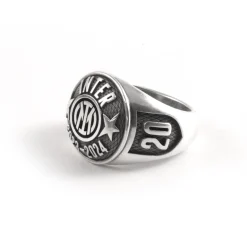 Inter Gioielli^IM X NOVE25 ANELLO CELEBRATIVO 2STARS SILVER