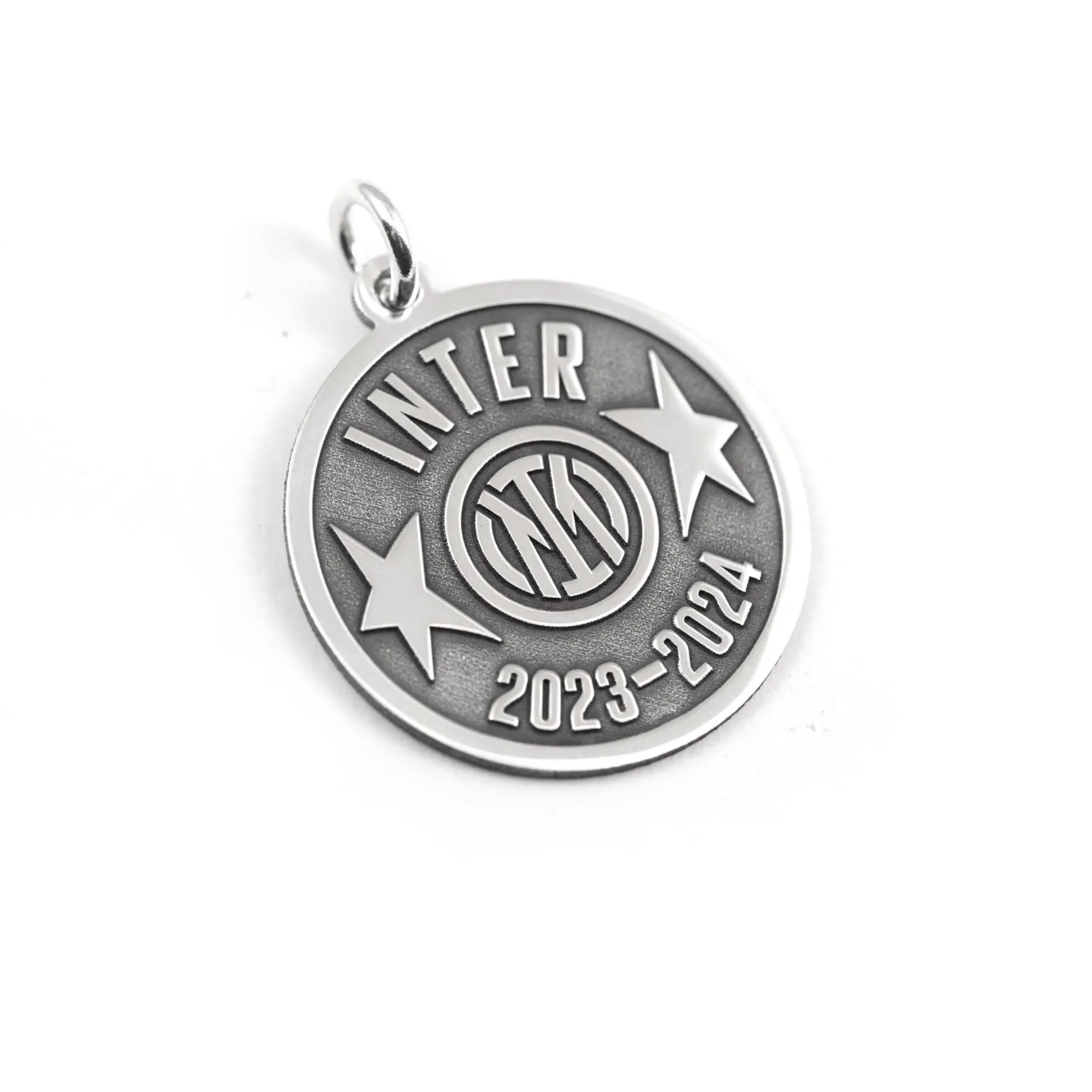 Inter Gioielli^IM X NOVE25 COLLANA PENDENTE 2STARS SILVER