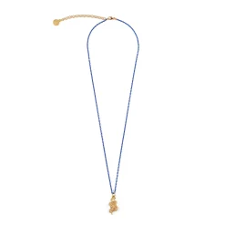 Inter Gioielli^IM X NOVE25 PENDENTE BISCIONE CON COLLANA SMALTATA ORO