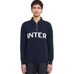 Inter Felpe E Giacche^IM MAGLIONE RETRO 1949 BLU NAVY