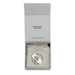 Inter Gioielli^IM NOVE25 CLIP FERMASOLDI BISCIONE SILVER