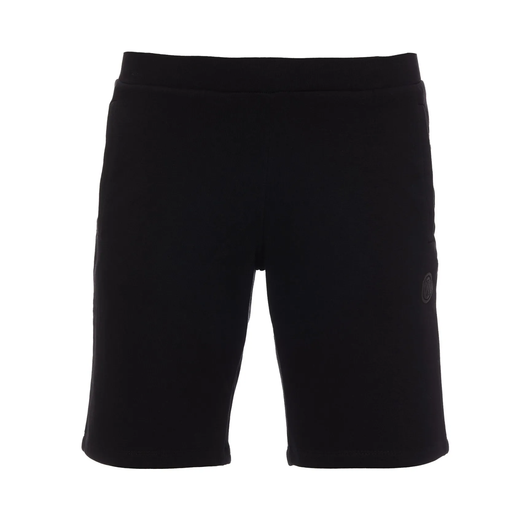 Inter Tute E Pantaloni^IM PANTALONCINI RUBBER LOGO UOMO NERO