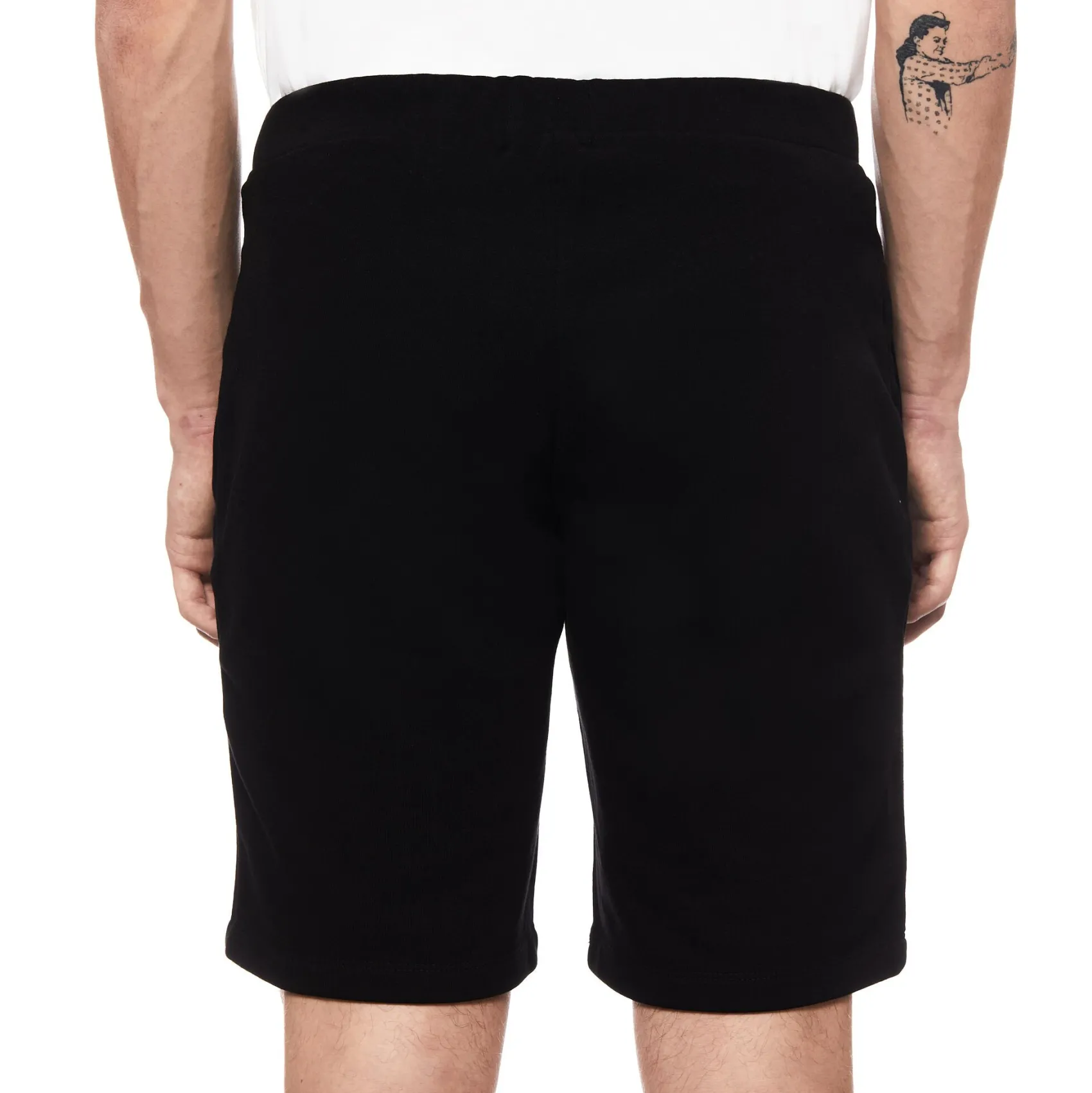 Inter Tute E Pantaloni^IM PANTALONCINI RUBBER LOGO UOMO NERO