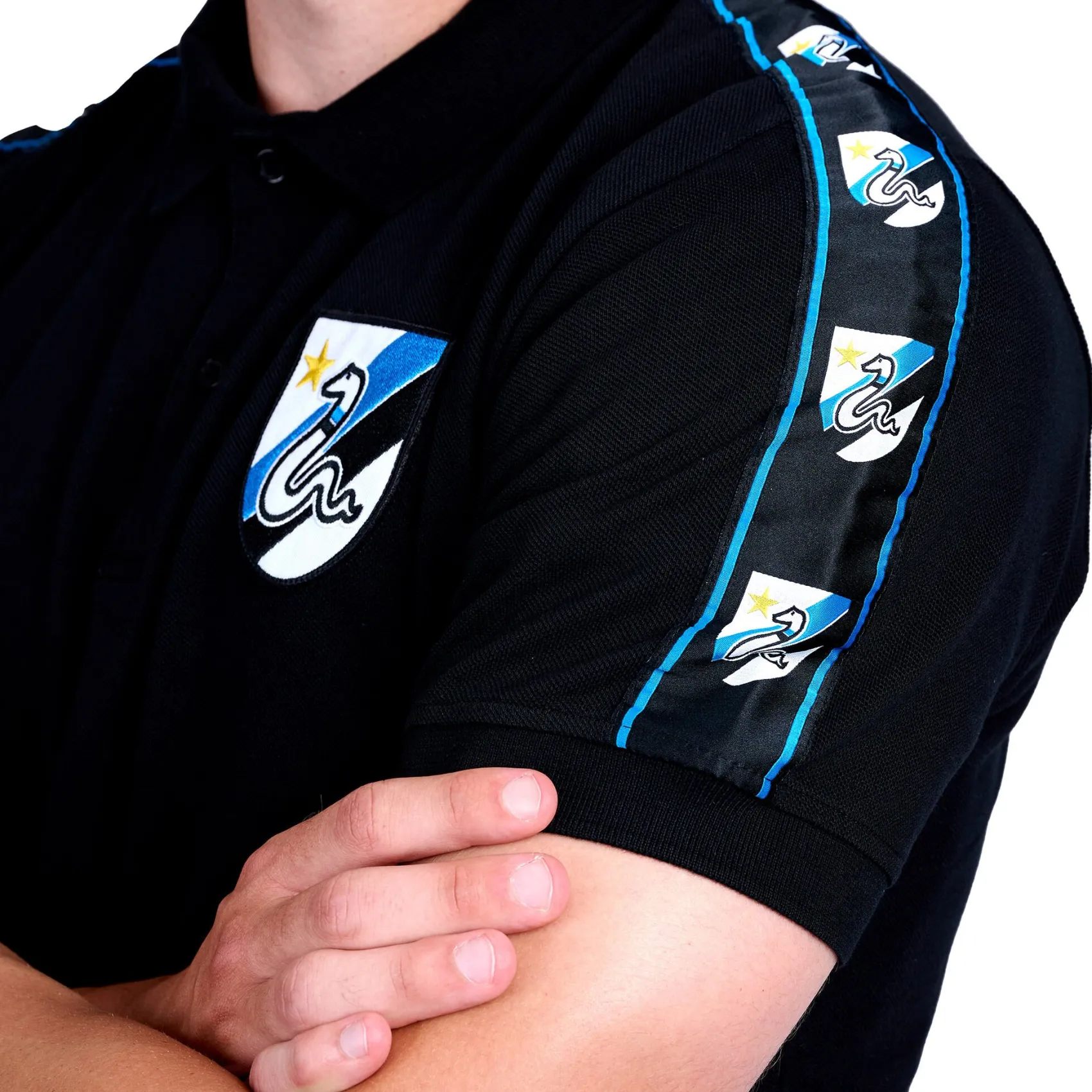 Inter T-Shirt E Polo^IM POLO RETRO TAPER UOMO NERO