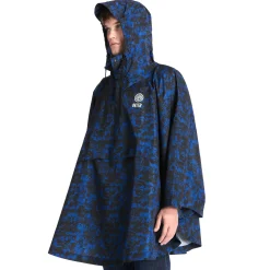 Inter Felpe E Giacche^IM PONCHO ALL OVER PATTERN NERO