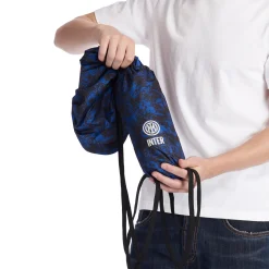 Inter Felpe E Giacche^IM PONCHO ALL OVER PATTERN NERO