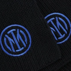 Inter Sciarpe^IM SCIARPA COSTINA LOGO NERO
