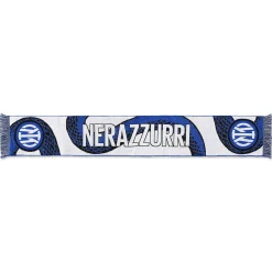 Inter Sciarpe|Sciarpe^IM SCIARPA JACQUARD NERAZZURRI BIANCO