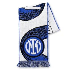 Inter Sciarpe|Sciarpe^IM SCIARPA JACQUARD NERAZZURRI BIANCO