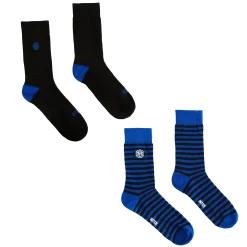 Inter Calze^IM SET 2 CALZE NERAZZURRE NERO