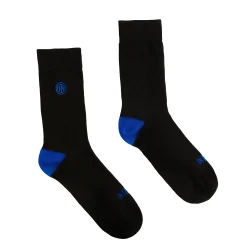 Inter Calze^IM SET 2 CALZE NERAZZURRE NERO
