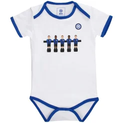 Inter Body E Tutine^IM SET BODY MANICHE CORTE CALCIO BALILLA BLU NAVY