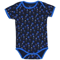Inter Body E Tutine^IM SET BODY MANICHE CORTE CALCIO BALILLA BLU NAVY