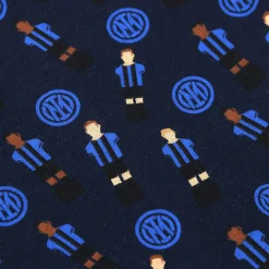 Inter Body E Tutine^IM SET BODY MANICHE CORTE CALCIO BALILLA BLU NAVY