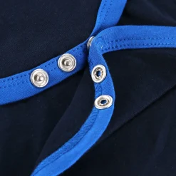 Inter Body E Tutine^IM SET BODY SMANICATO CALCIO BALILLA BLU NAVY