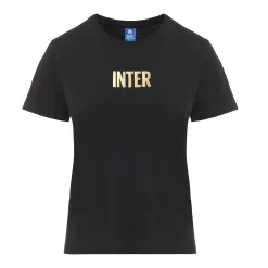 Inter T-Shirt E Polo^IM T-SHIRT BACK TO STADIUM 22:43 DONNA NERO