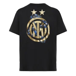 Inter T-Shirt E Polo^IM T-SHIRT BACK TO STADIUM 22:43 BAMBINO NERO