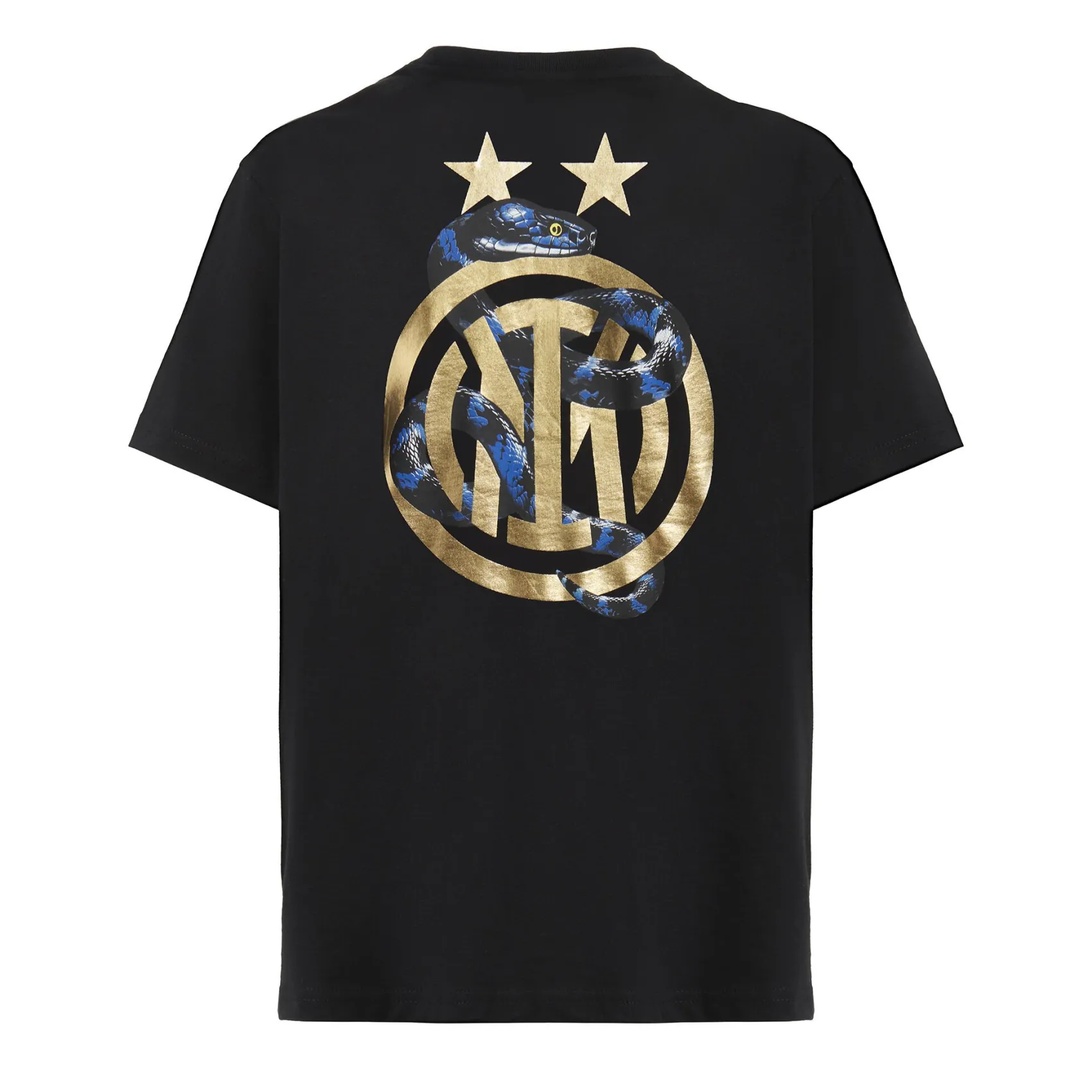 Inter T-Shirt E Polo^IM T-SHIRT BACK TO STADIUM 22:43 BAMBINO NERO