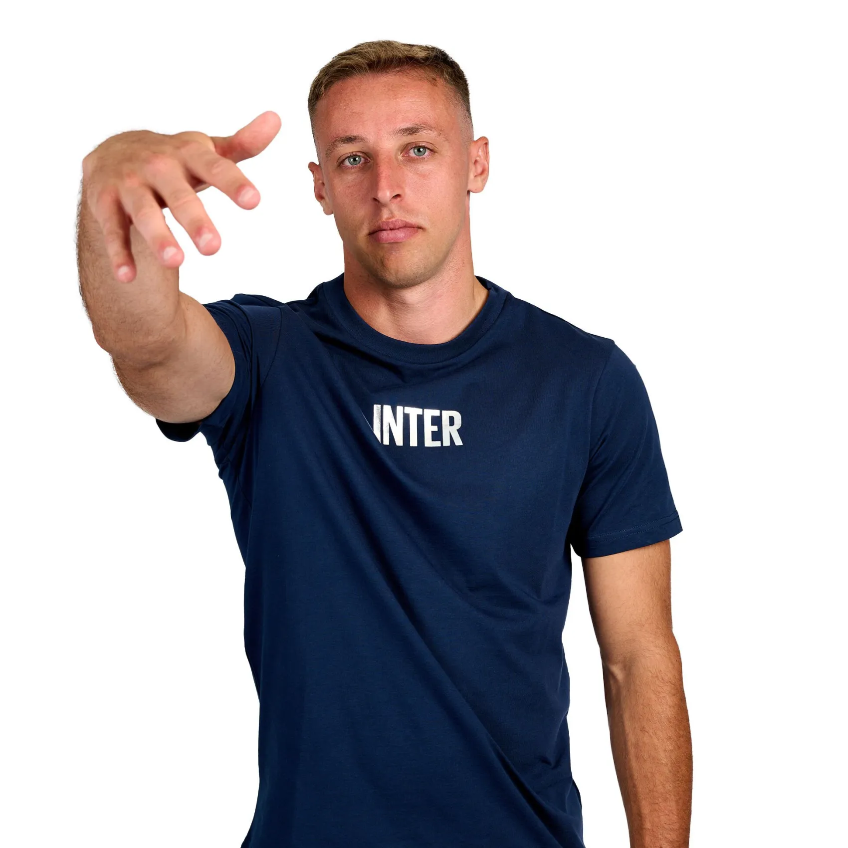 Inter T-Shirt E Polo^IM T-SHIRT BACK TO STADIUM 22:43 BLU NAVY