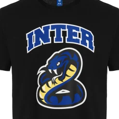 Inter T-Shirt E Polo^IM T-SHIRT BISCIONE NERO