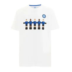 Inter T-Shirt E Polo^IM T-SHIRT CALCIO BALILLA BIANCO