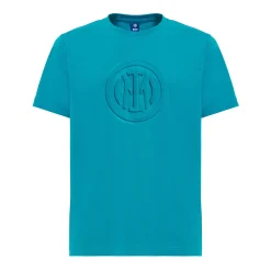 Inter T-Shirt E Polo^IM T-SHIRT EMBOSSED CREST VERDE PETROLIO