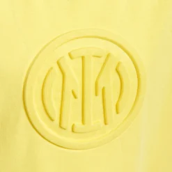 Inter T-Shirt E Polo^IM T-SHIRT EMBOSSED CREST BAMBINO GIALLO