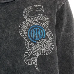 Inter T-Shirt E Polo^IM T-SHIRT MANICHE LUNGHE SNAKE CLUB BAMBINO GRIGIO SCURO