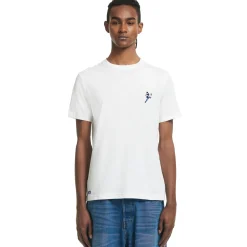 Inter T-Shirt E Polo^IM T-SHIRT RICAMATA CALCIATORE BIANCO