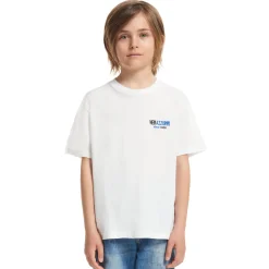 Inter T-Shirt E Polo^IM T-SHIRT RICAMATA NERAZZURRI BAMBINO BIANCO